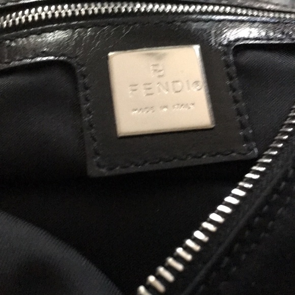 Fendi black hobo bag purse - Picture 7 of 8
